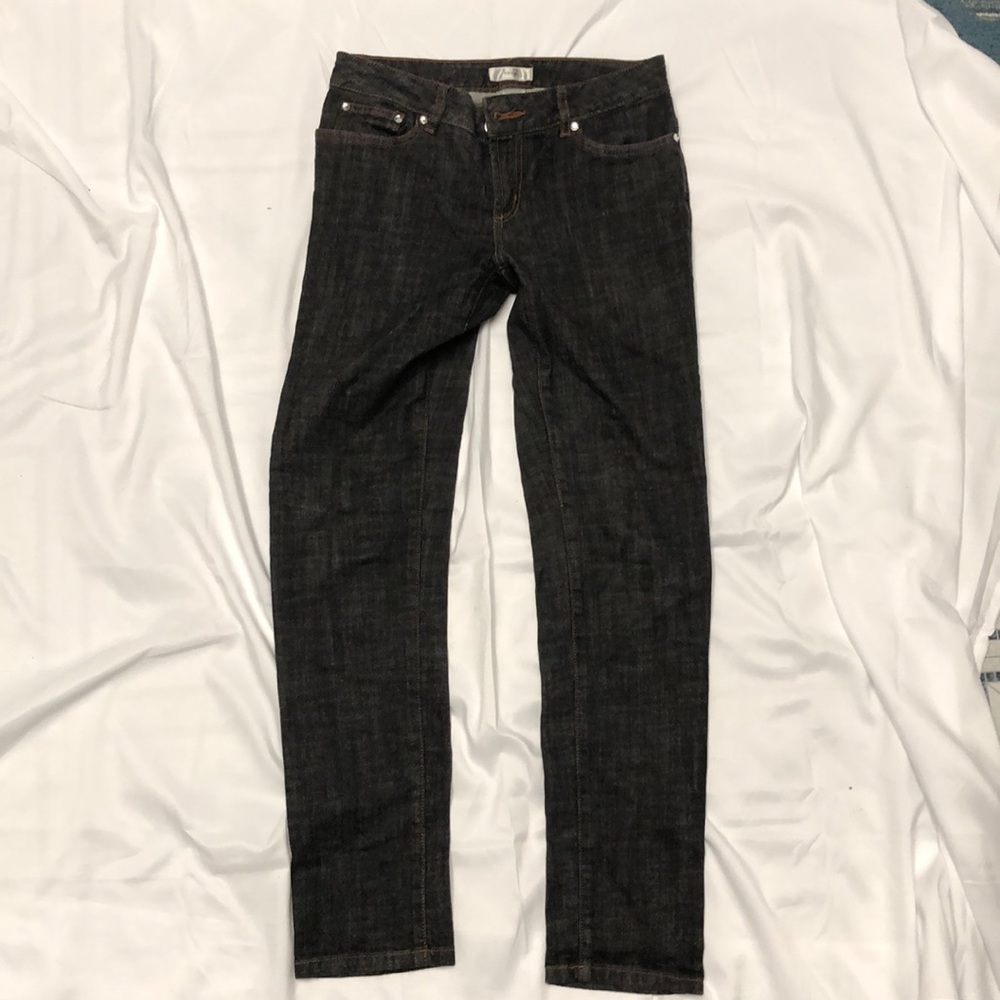 Metro 7 faded black jeans size 2